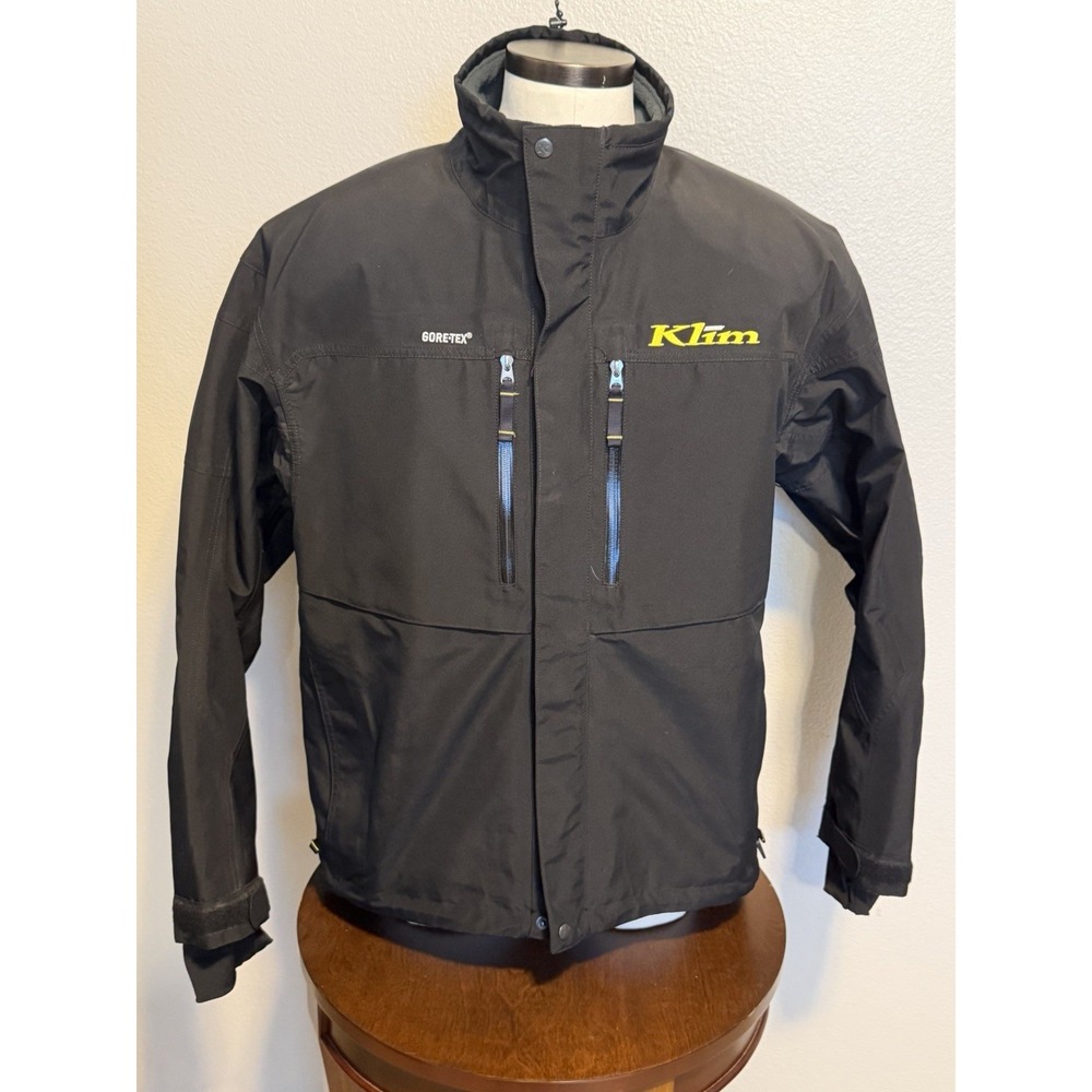 KLIM Tomahawk Parka #3271 Men's XL Black Gortex Cordura Snowmobile Jacket